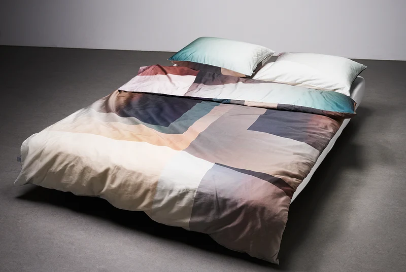 Artist Bedding "Overlay Midnight" by Michele Rondelli