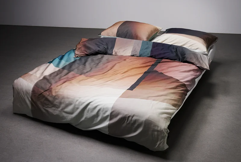 Artist Bedding "Overlay Midnight" by Michele Rondelli