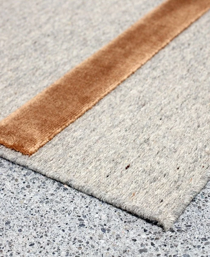 Wool & Bamboo Silk Rugs and Carpet "Coexistence" by Yanyi Ha