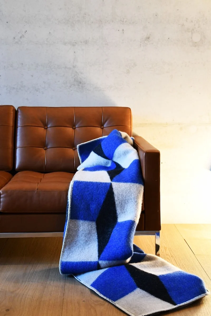 Wool Blanket "Molecula II" by Kunsthaus Zürich x ZigZagZurich