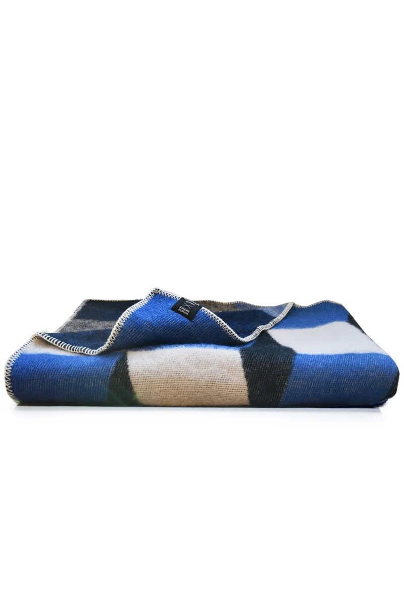Wool Blanket "Molecula II" by Kunsthaus Zürich x ZigZagZurich