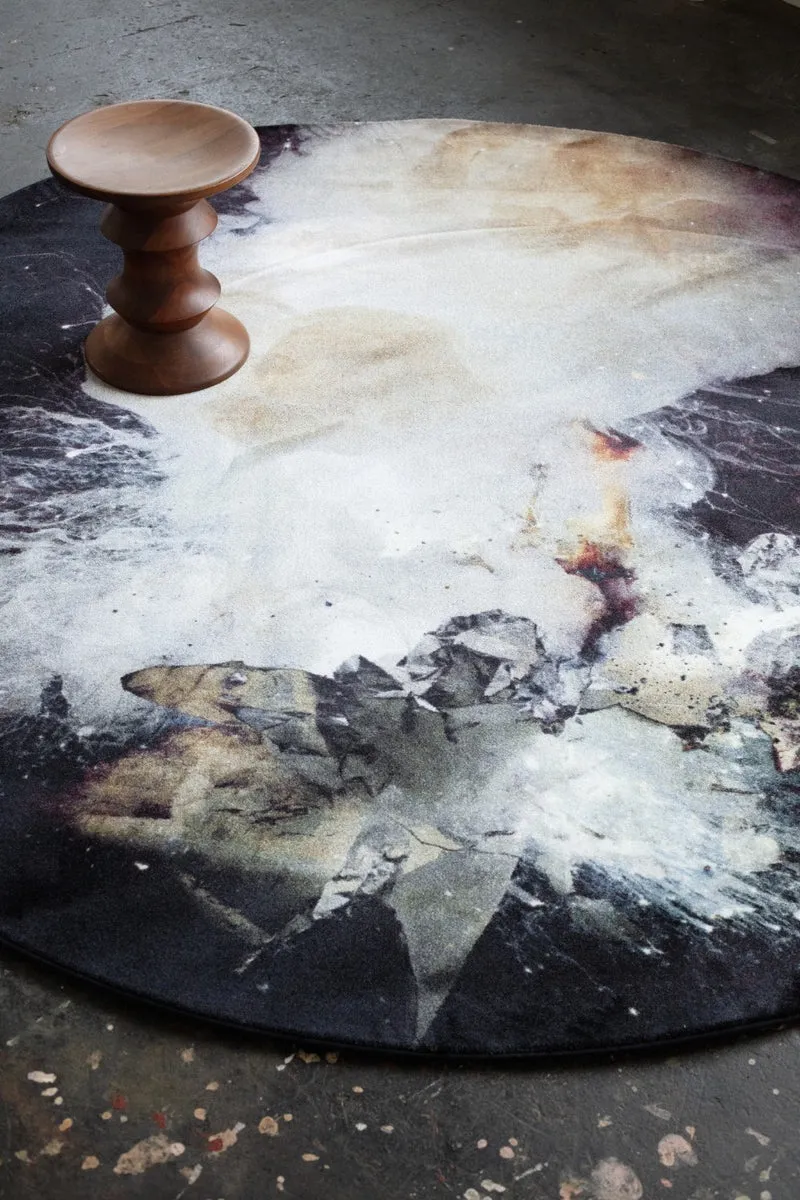"Explosion" Artist Rug by Joschi Herczeg