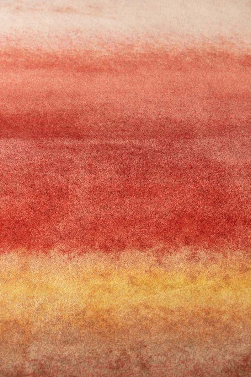 "Tender Fire" Artist Rug by Karina Eibatova