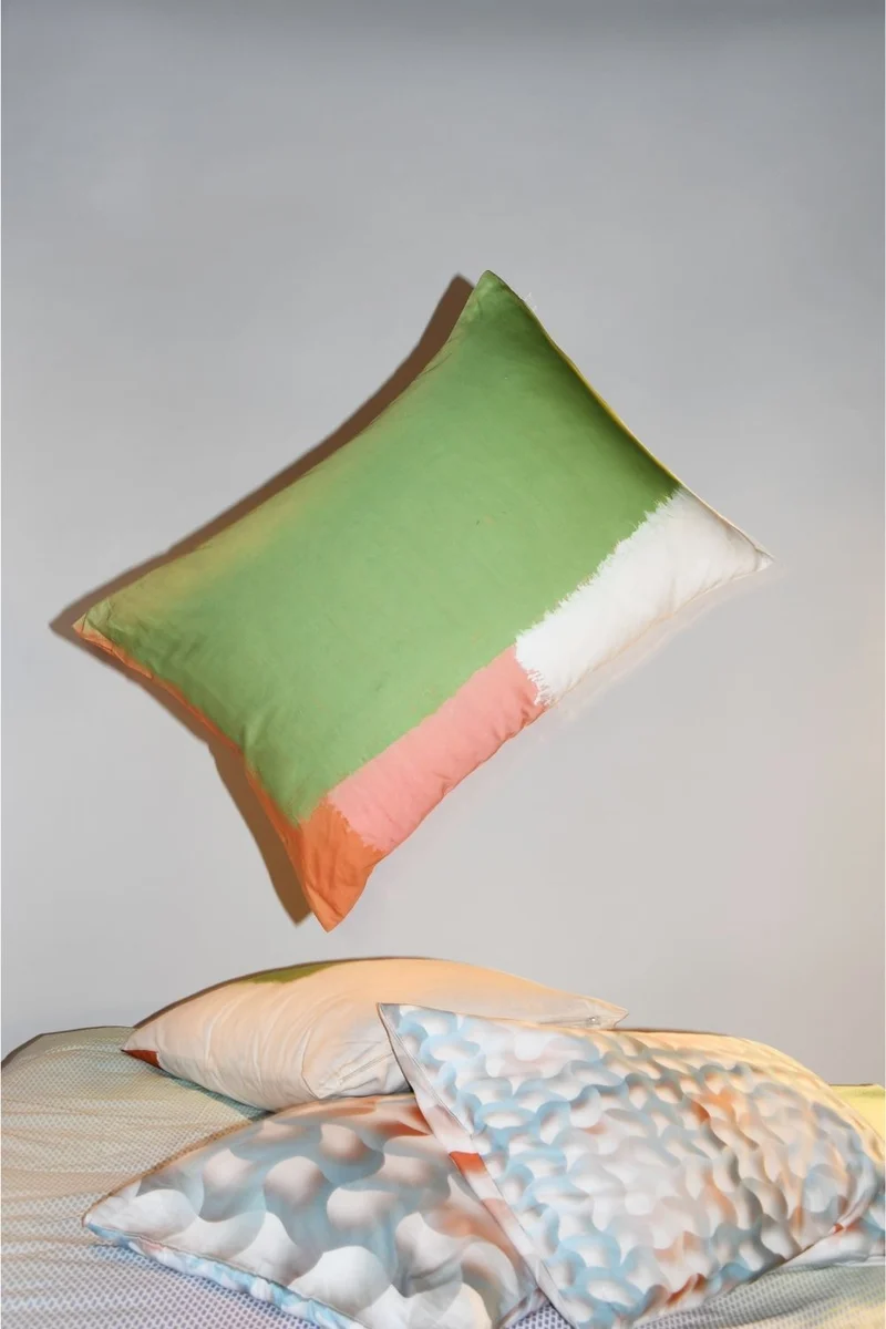 Artist Bedding "Earthy Green" by Kleopatra Moursela