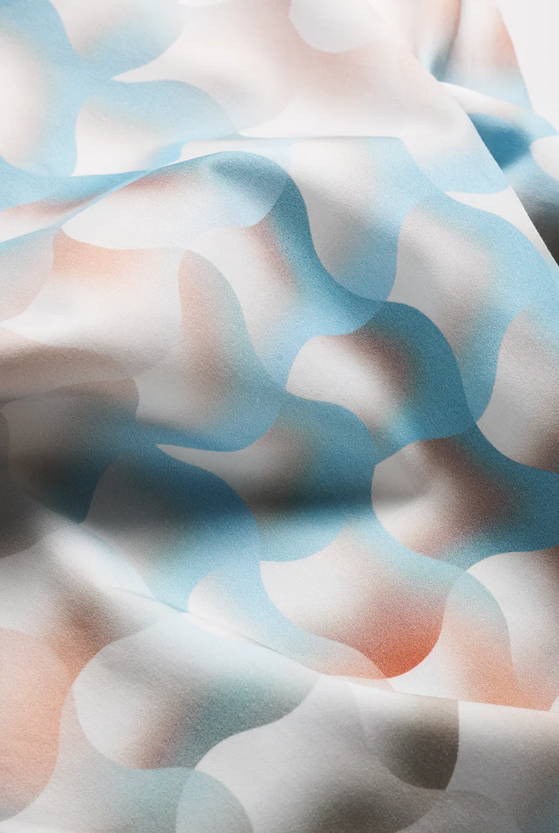 Artist Bedding "Wavy Plaidy" by Charlotte Gentsch