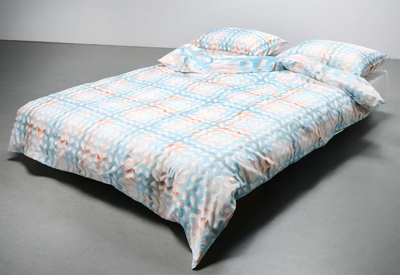 Artist Bedding "Wavy Plaidy" by Charlotte Gentsch