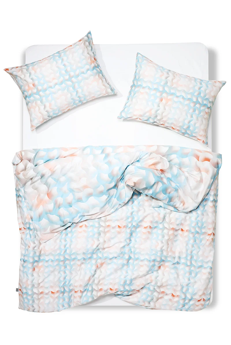 Artist Bedding "Wavy Plaidy" by Charlotte Gentsch