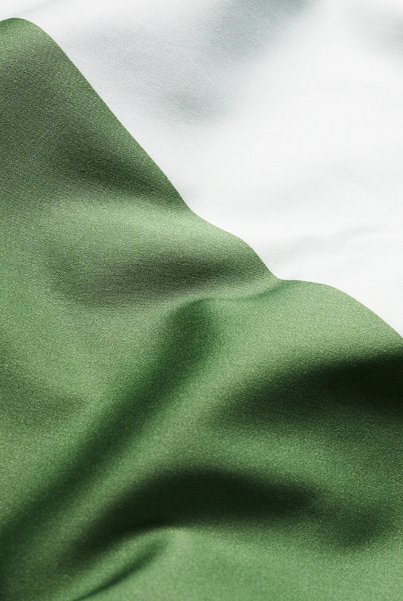 Artist Bedding "Bedtime Tangents Daily Green" by Dario Cortese