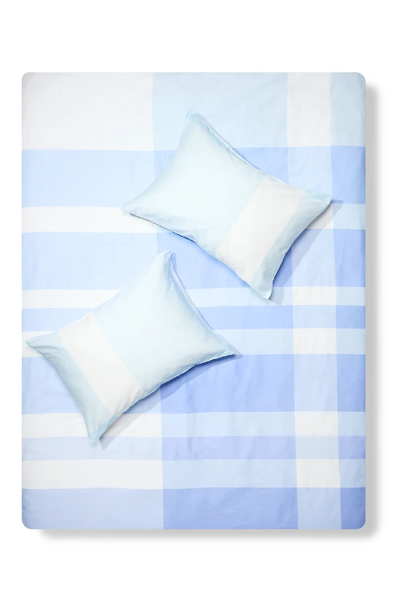 Artist Bedding "Tartzan Blue Haze" by Michele Rondelli