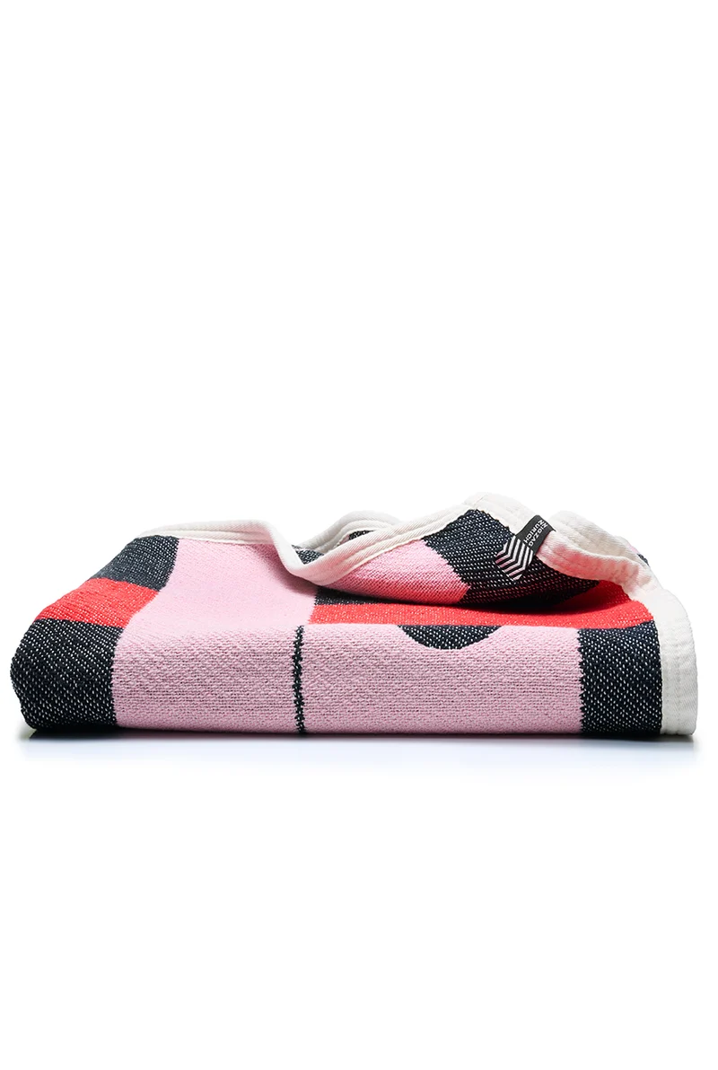 Cotton Blanket "Milano" by Nathalie Du Pasquier & George Sowden