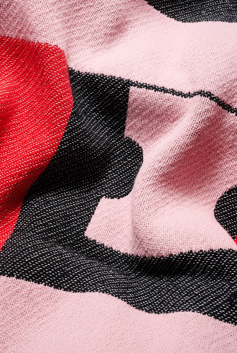 Cotton Blanket "Milano" by Nathalie Du Pasquier & George Sowden