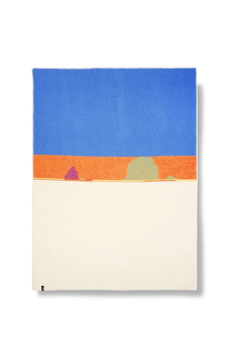 Wool Blanket "Landscape" by Christoffer Joergensen