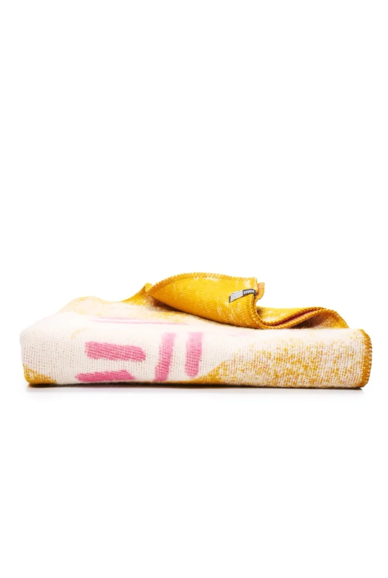 Wool Blanket "Pitschi" by Vera Loher