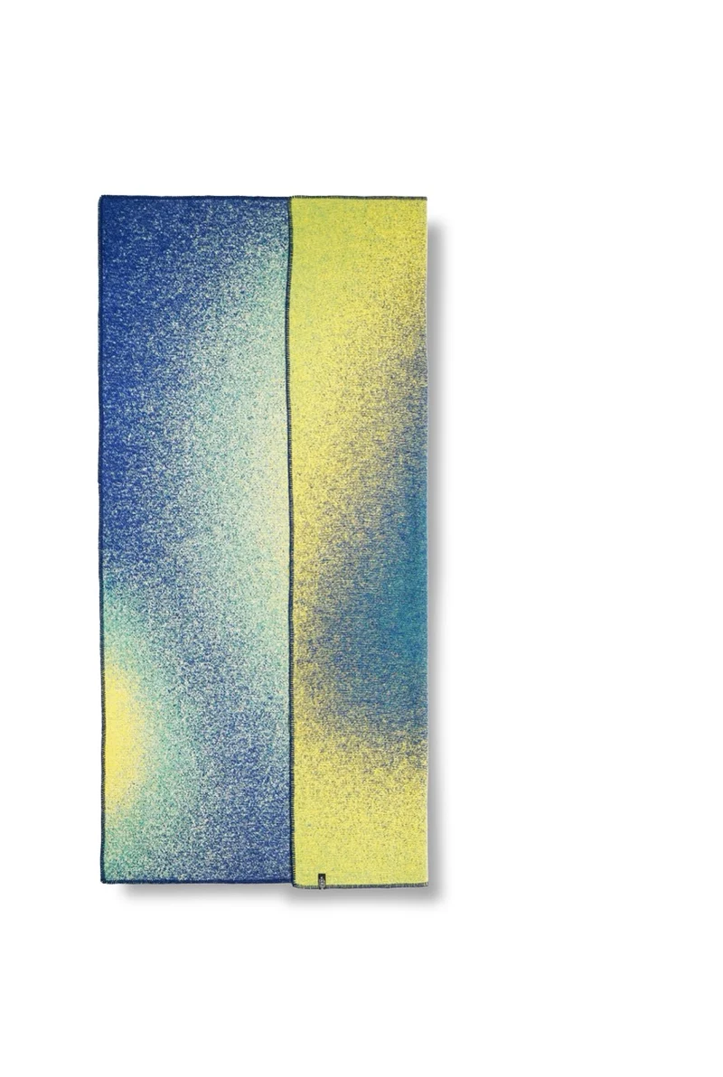 Wool Blanket "Aura" by Michele Rondelli