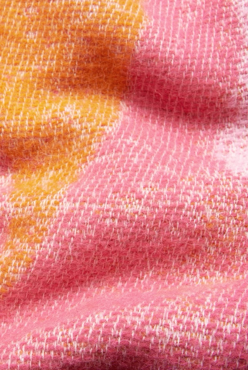 Wool Blanket "Fire Dreams" by Petra Dutli