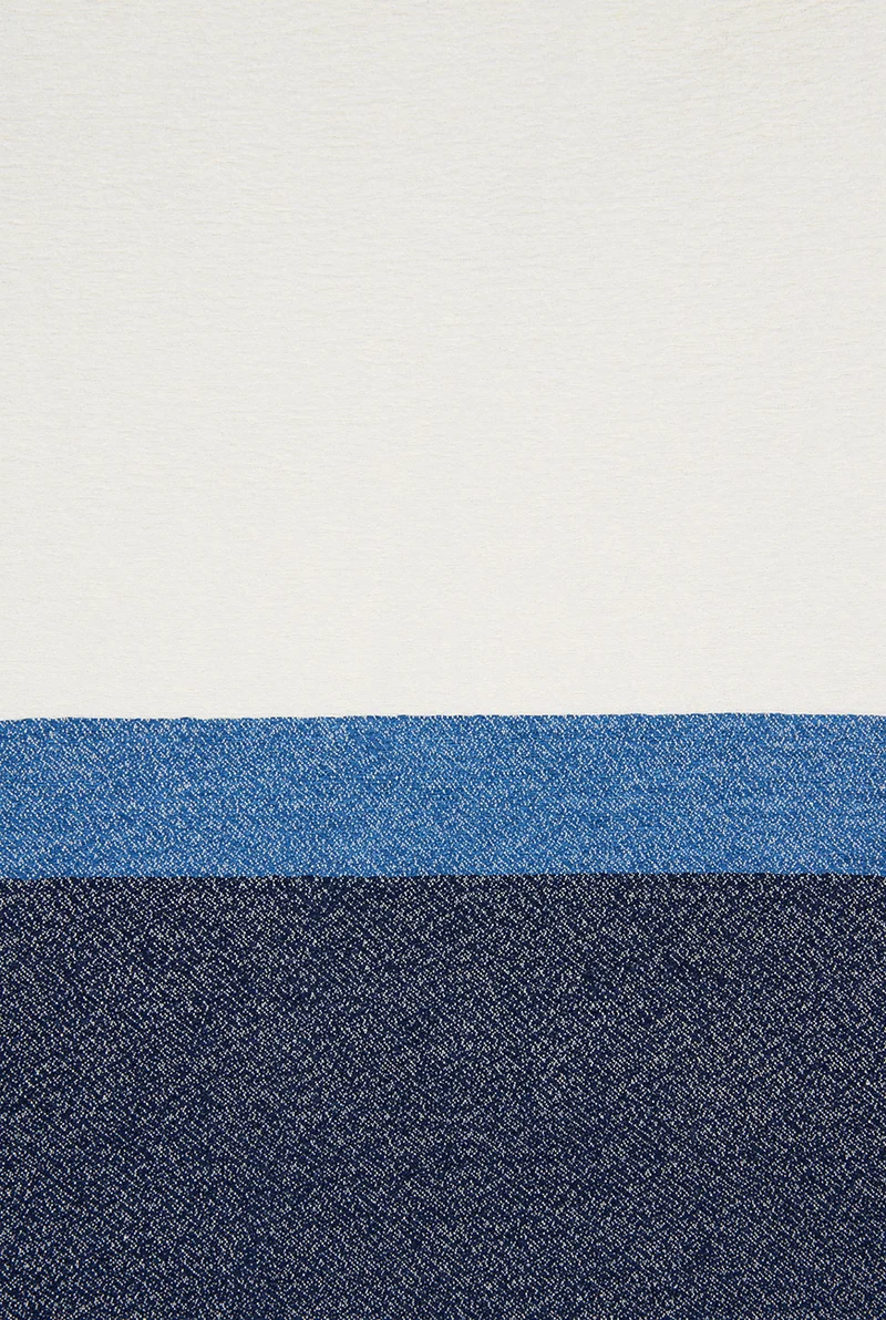 NESSO Bedspread in Dark Blue