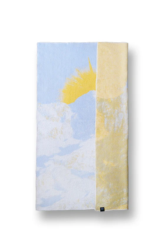 Wool Blanket "Piz Nair" by St Moritz x ZigZagZurich