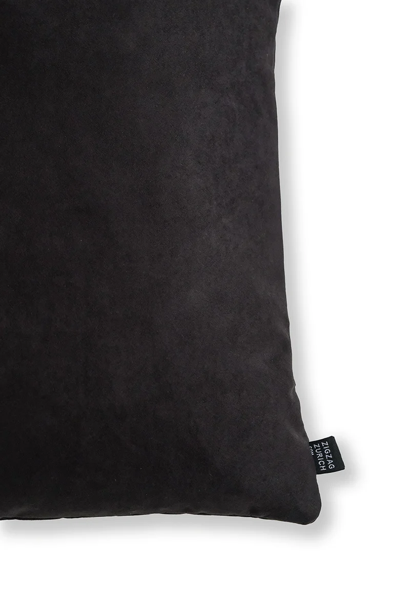 Microsuede Cushion Colour Black