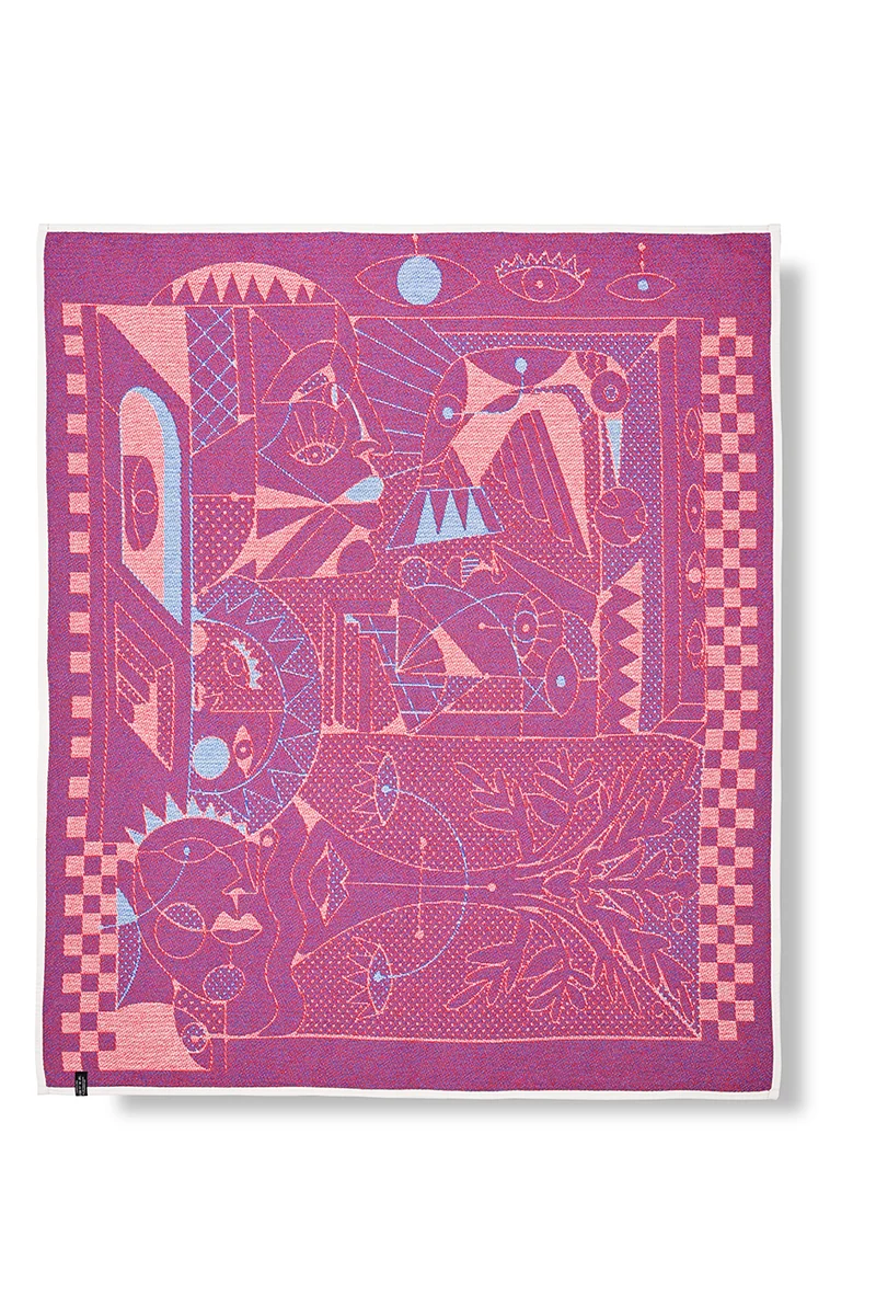 Cotton Blanket “Vision” by Yoaz