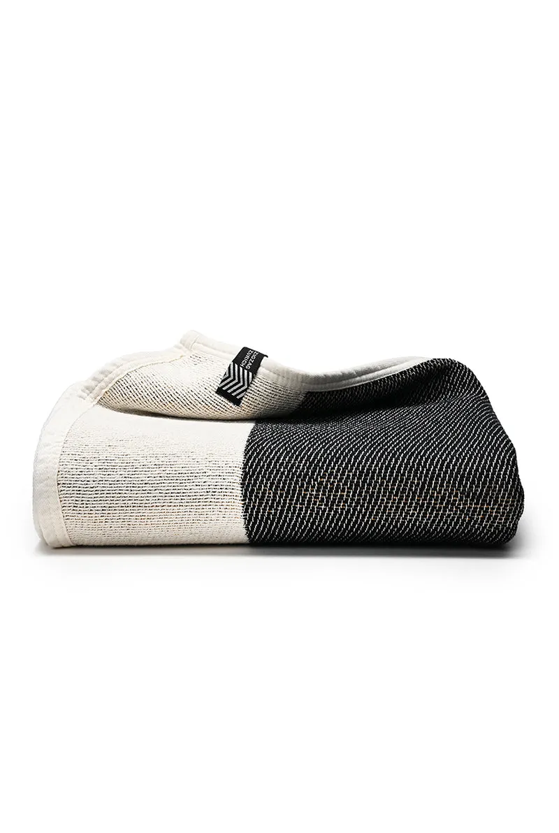 Cotton Blanket “Antibes” by Catherine Lavoie