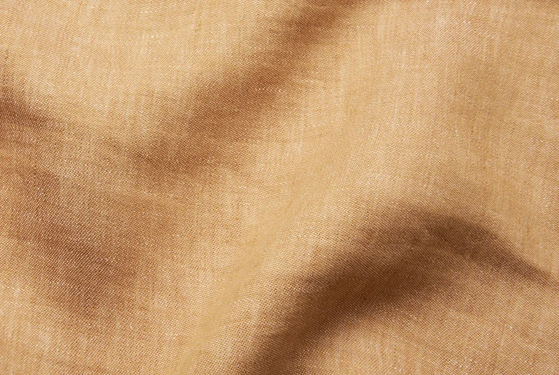 Linen Bedding Two Tone Stonewashed in Ochre