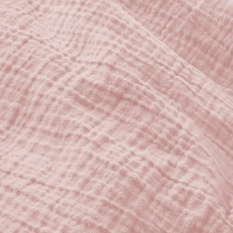 Musselin Bettwäsche Doppelbett - Hellbraun - 200x220 + 2x80x80 cm