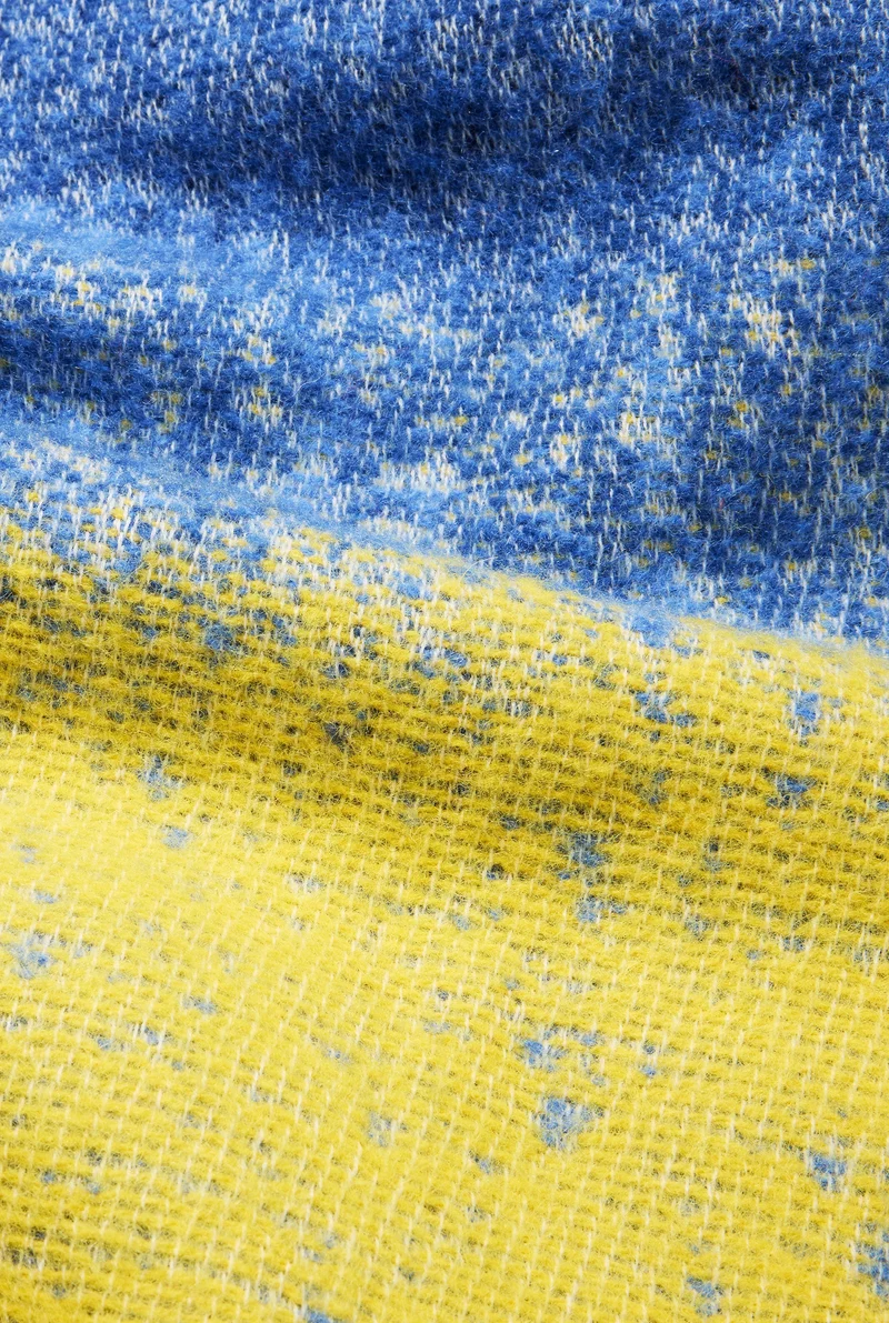 Wool Blanket "Planet" by Teo González