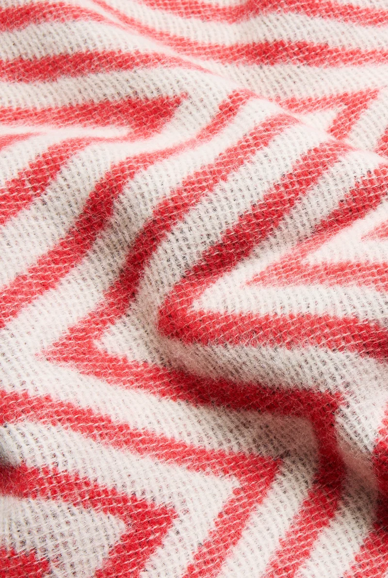 Wool Blanket "Dynamo" by Liz Collins