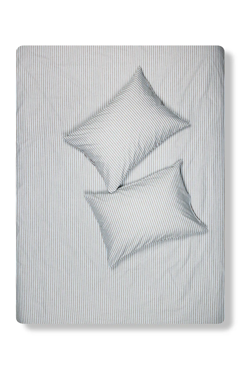 Pima Cotton Percale Bedding "Siena Stripes"
