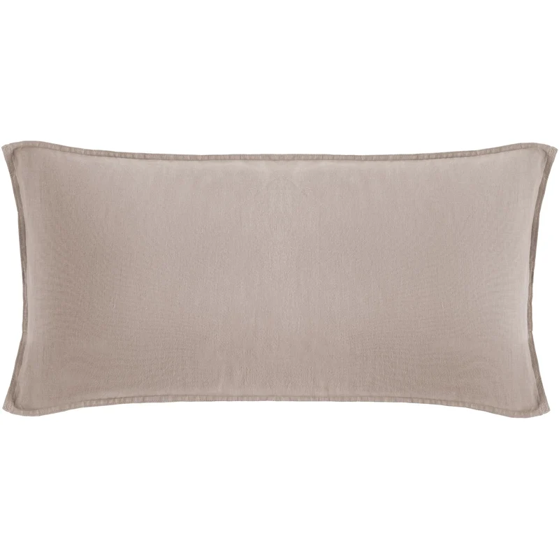 Kissenbezug Halbleinen - Taupe - 40x80cm