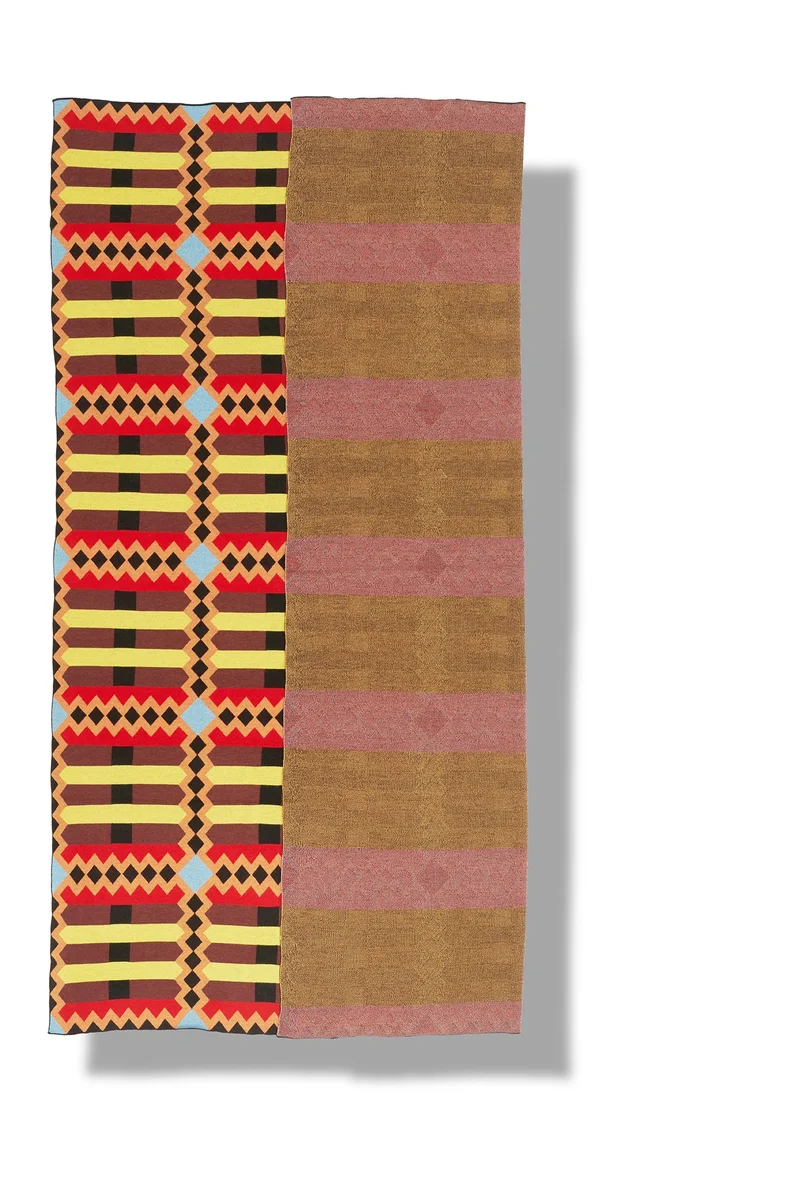 Merino Wool Blanket "K-Two" By Nathalie Du Pasquier & George Sowden