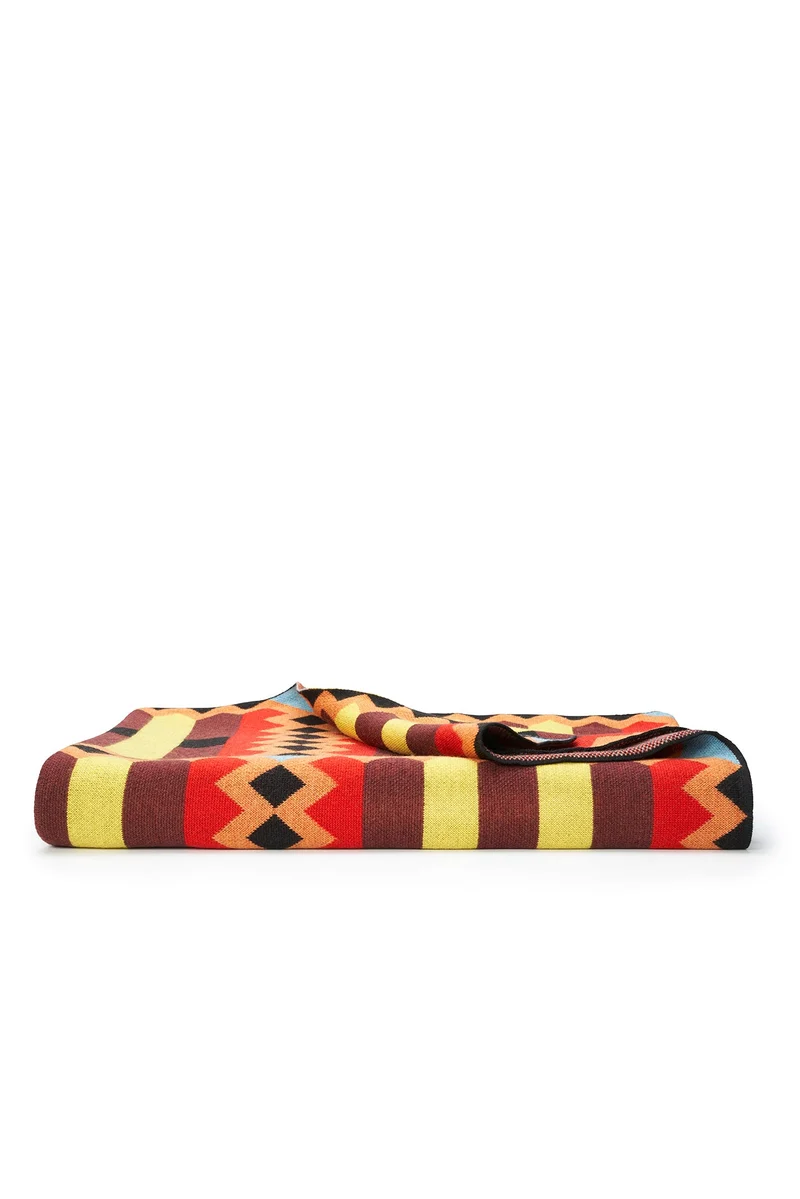 Merino Wool Blanket "K-Two" By Nathalie Du Pasquier & George Sowden