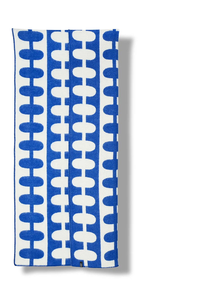 Wool Blanket "Serra" by Nathalie Du Pasquier & George Sowden
