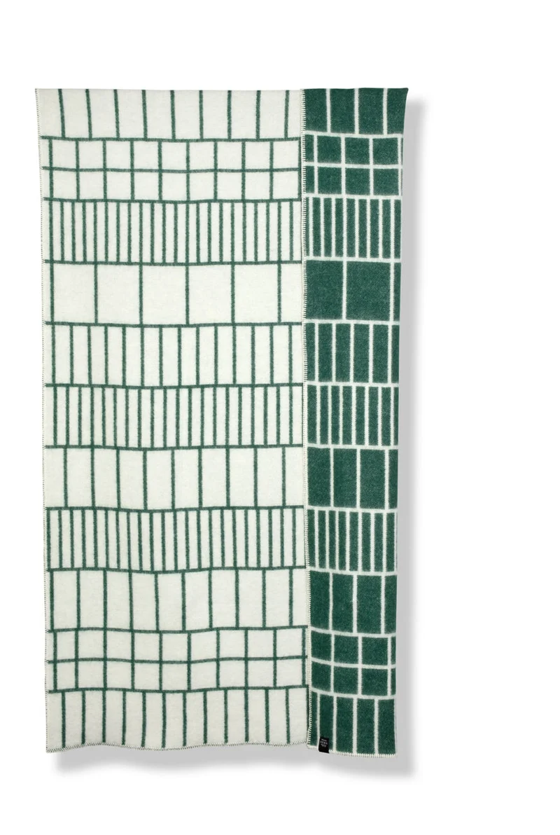 Wool Blanket "Air" By Nathalie Du Pasquier & George Sowden