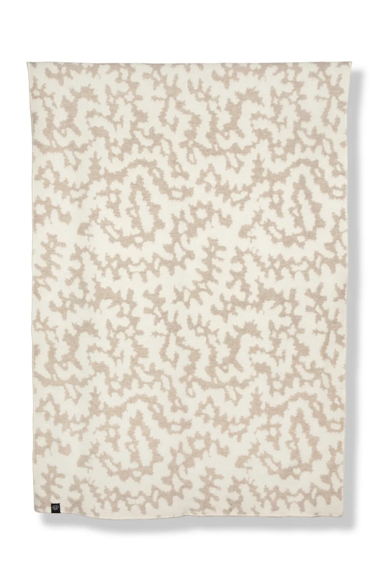 Wool Blanket "Africa" By Nathalie Du Pasquier & George Sowden