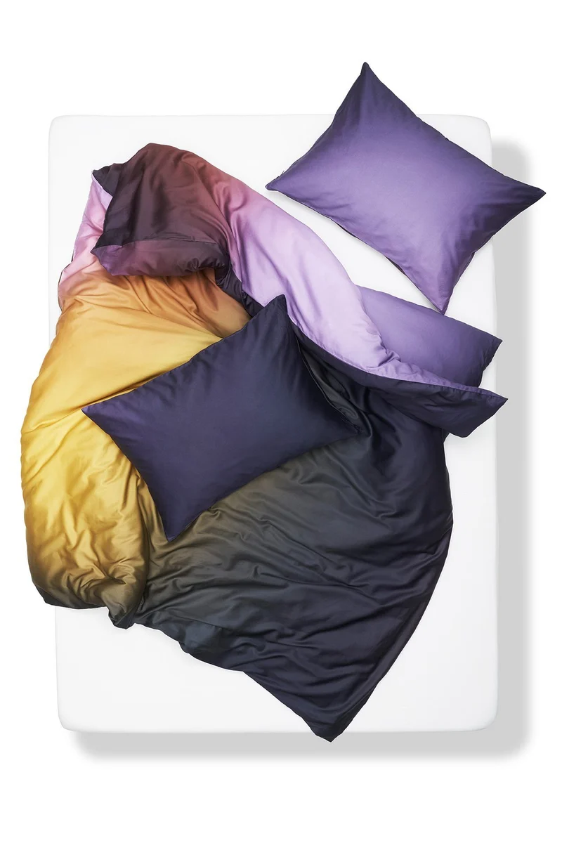 Artist Bedding Collection "Aura Yellow" by Michele Rondelli