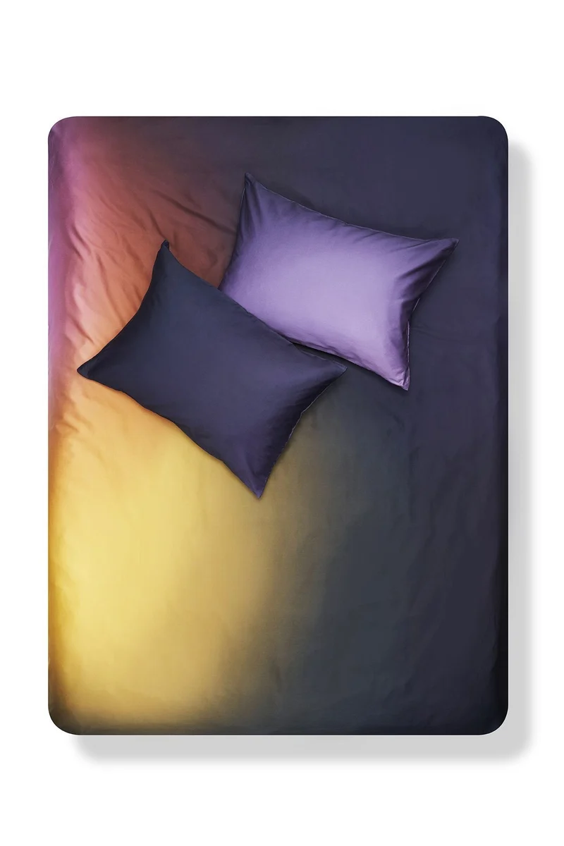 Artist Bedding Collection "Aura Yellow" by Michele Rondelli
