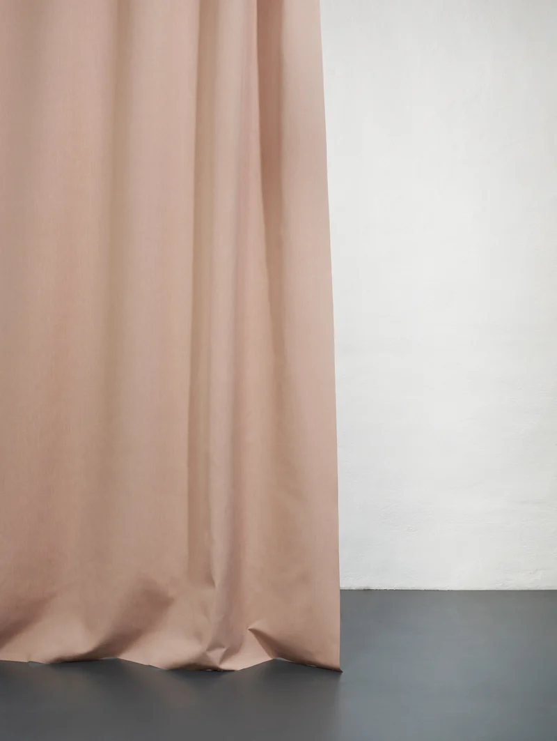 Outdoor Canvas Curtains in Nude Color