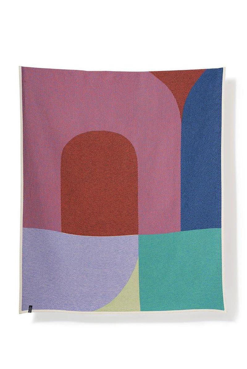 Cotton Blanket & Throw "No Title" by Sophie Probst & Michele Rondelli