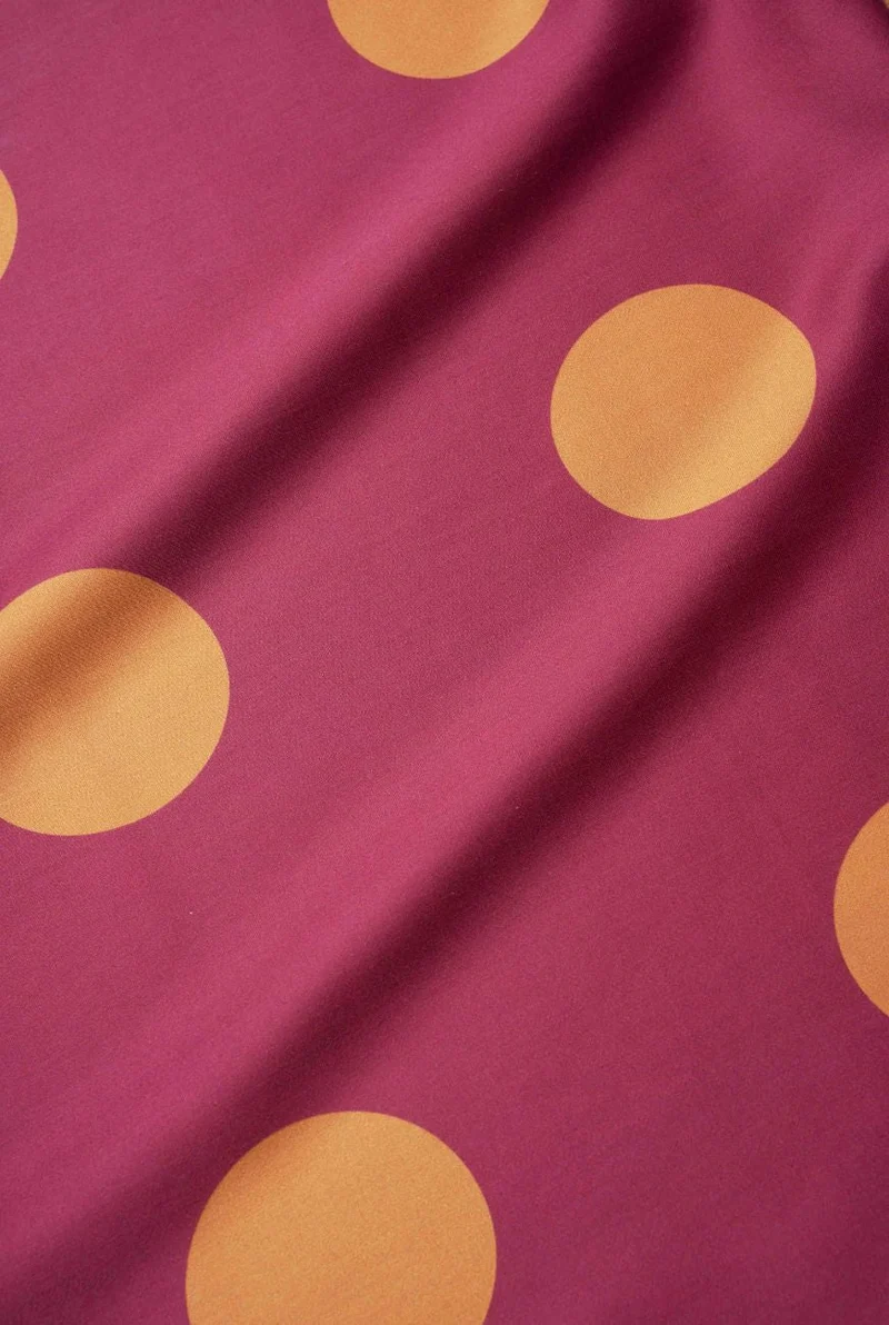 Artist Bedding Collection "Spot On Burnt Orange" by Michele Rondelli