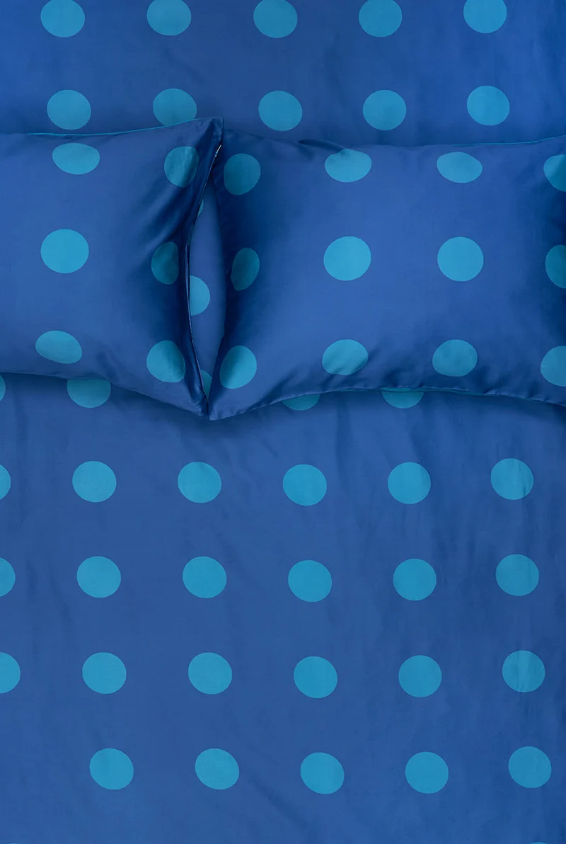 Artist Bedding Collection "Spot On Petrol" by Michele Rondelli