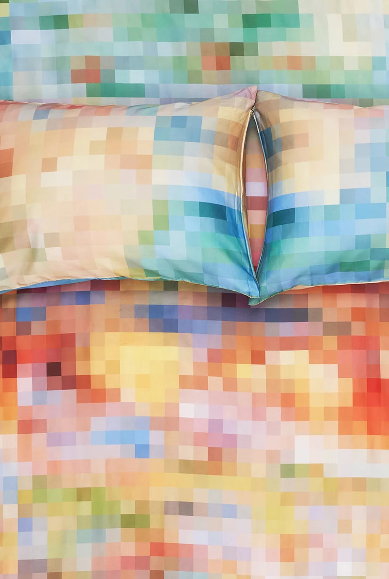 Artist Bedding "Meadow Pixel - Summer" by Michele Rondelli