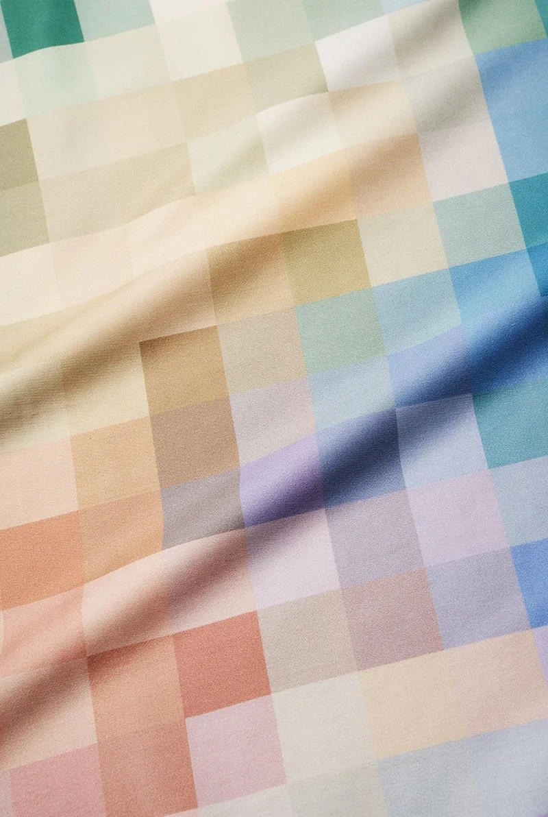 Artist Bedding "Meadow Pixel - Summer" by Michele Rondelli