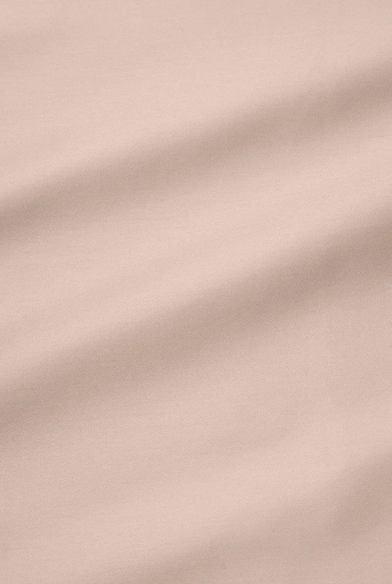 Egyptian Cotton Sateen Bedding in Misty Rose Color