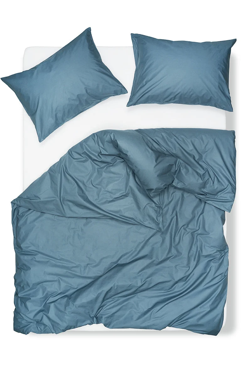 Pima Cotton Percale Bedding in Nickel Color