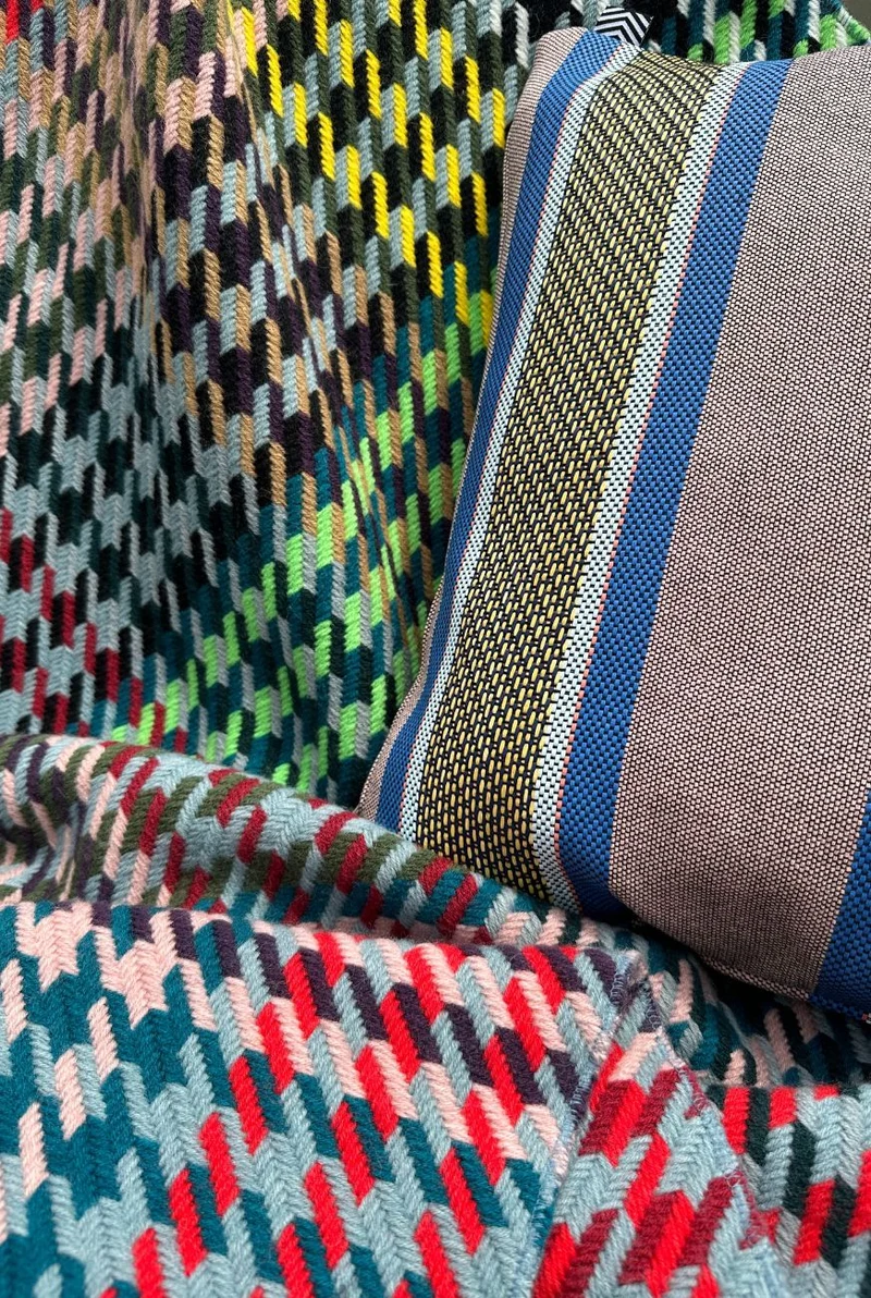 Wool Blanket "Siesta" Tweed by Michele Rondelli - Limited Edition