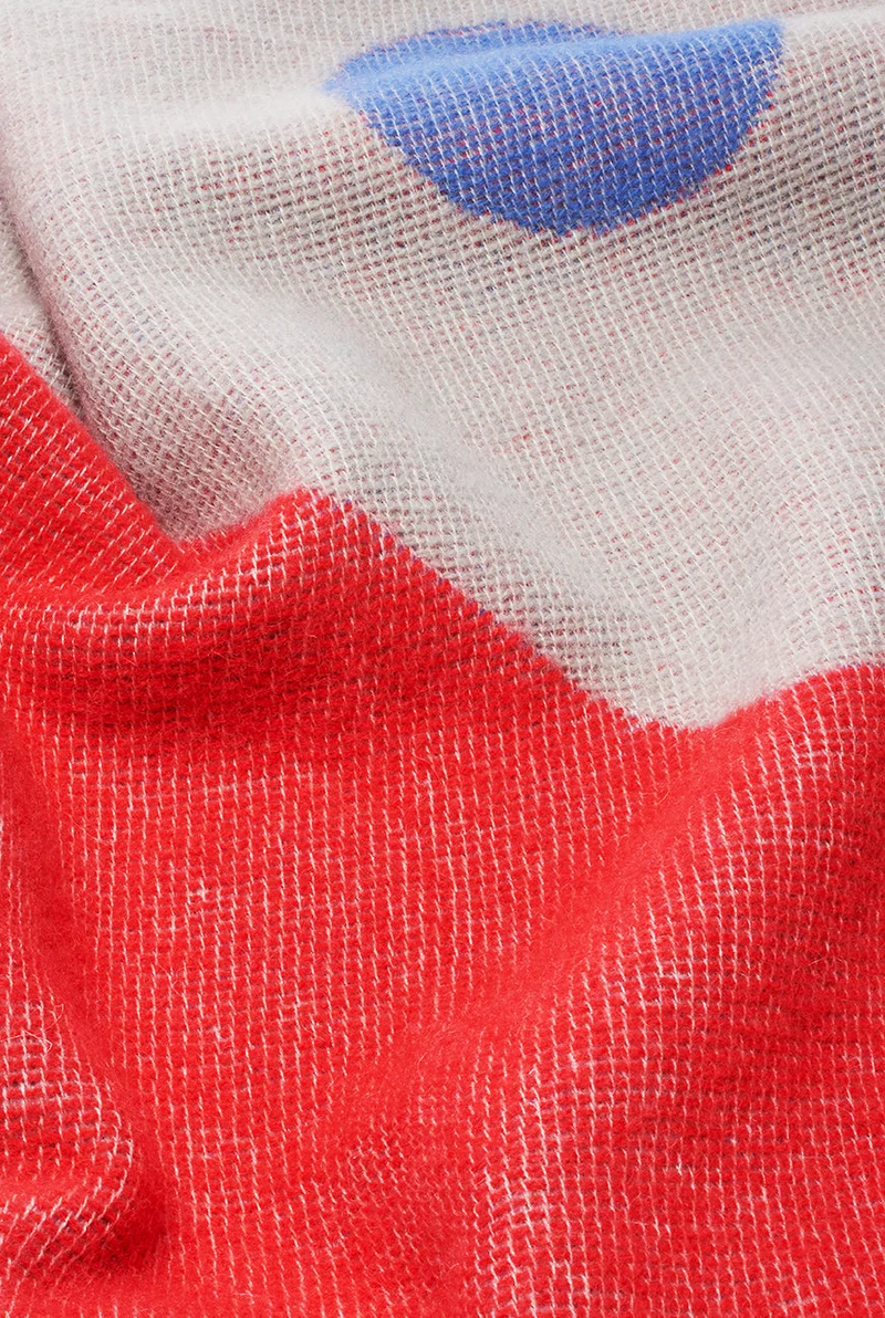Wool Blanket "Sophie" by Kunsthaus Zurich X ZigZagZurich
