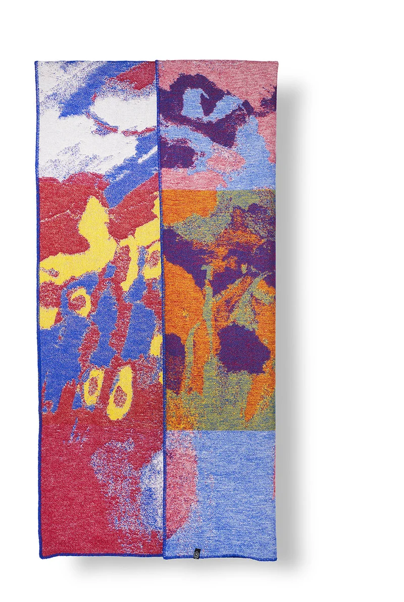 Wool Blanket "Wassily" by Kunsthaus Zurich X ZigZagZurich