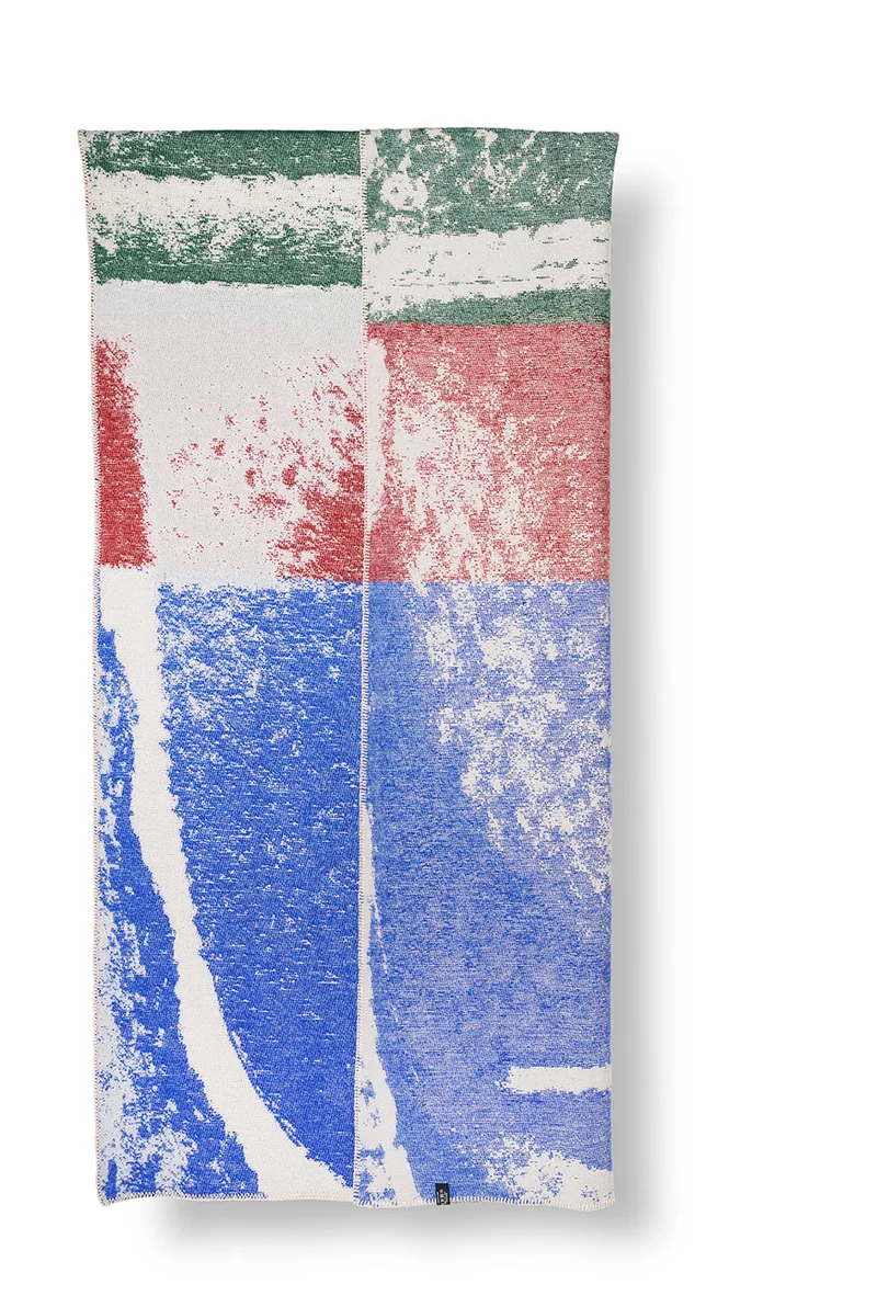 Wool Blanket "Alexej" by Kunsthaus Zurich X ZigZagZurich