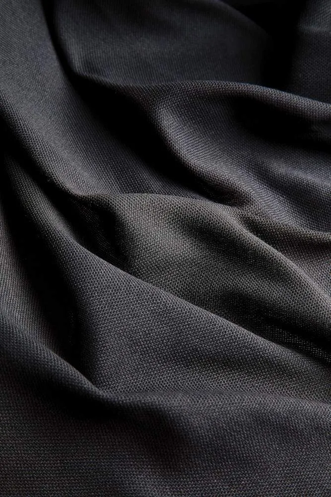 Outdoor Curtains "Shade" in Black Color